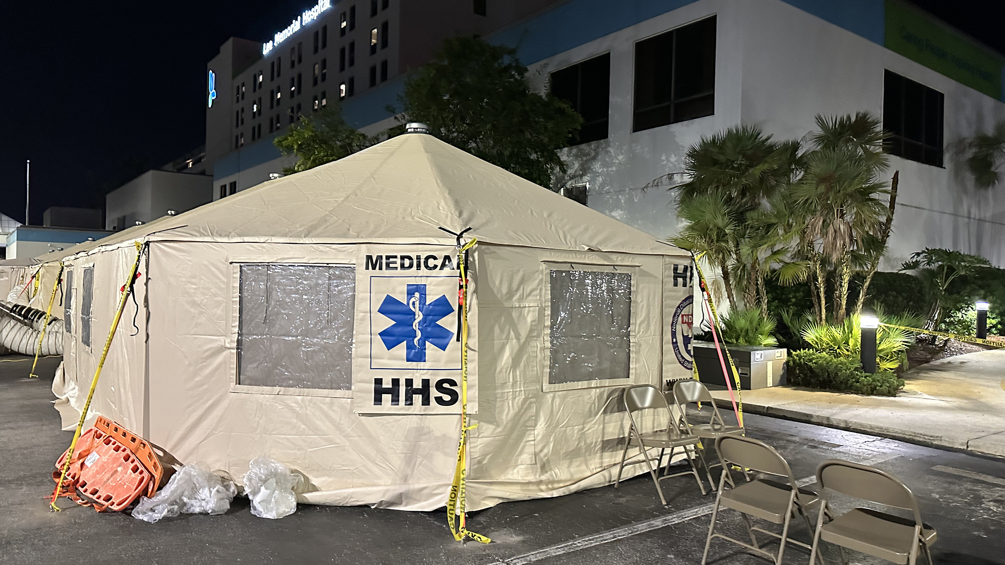 HHS NDMS Medical tent