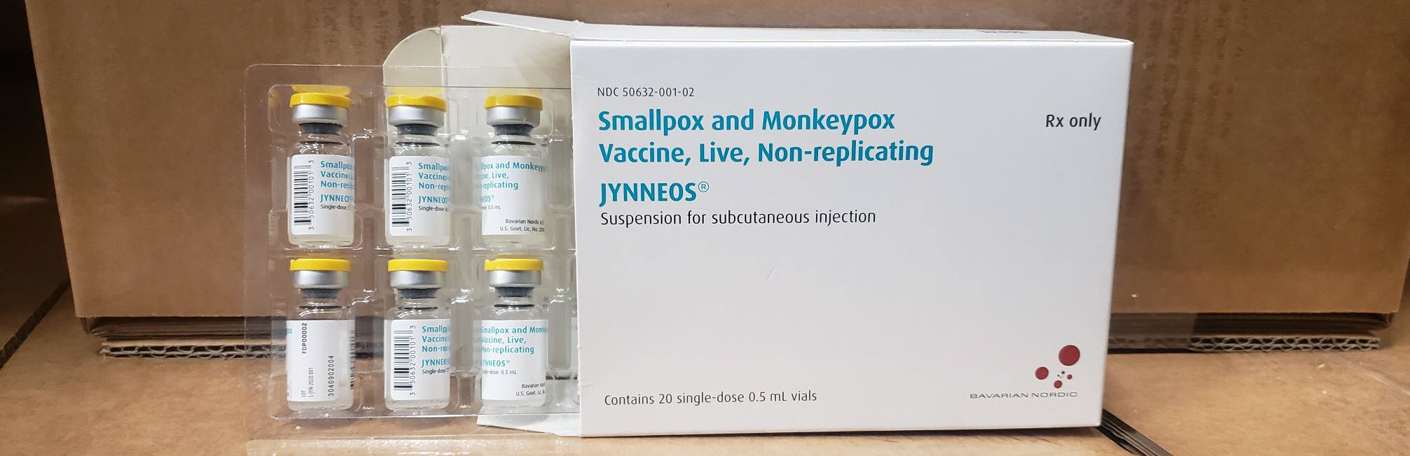 JYNNEOS vaccine packaging